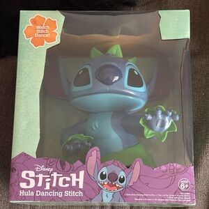 Disney Stitch Hula Dancing Figure - Blue and Green